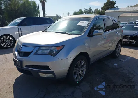 2011 Acura Mdx Advance Package z USA, uszkodzony, nr VIN 2HNYD2H72BH517281